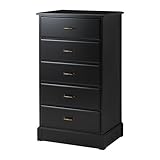 【IKEA/イケア】UNDREDAL チェスト（引き出し×5）, ブラック