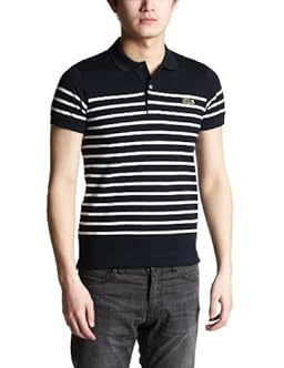 Naval Stripe Polo Shirt 1217-499-7106: Navy