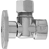 Keeney 2049pclf、1 / 2インチFIP 1 / 2インチ外径：鉛フリー四半期Turn角度バルブ、クロム