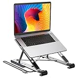 USB-C ハブ ドッキングステーション 6-in-1 ノートパソコンスタンド型ノートパソコンスタンド USB C ハブ pcスタンド ハブ タブレットusbハブ スタンド【4つUSB3.0ポート 100WPD充電ポート付き】 折りたたみ式 5角度調整可能 アルミ合金製 データ転送用 MacBook Air/Pro/iPad/HP/Dellなど10-15.6 inch に対応