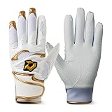 ディマリニ(DeMARINI) バッティンググラブ 両手用 DM-1 WB5738005L ホワイト/ゴールド L