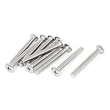 フィリップスねじ，SODIAL(R) M6x50ミリメートルフィリップスカウンターシャンクヘッドエンドミルねじボルト10個