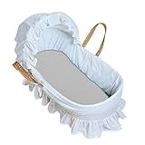 Ben & Noa Fitted Bassinet Sheet Flannel, Grey by Ben & Noa