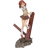 24cm 美少女御坂美琴人形-とある魔術の禁書目録GKスクールユニフォームキャノンシスタースタンディングスタチュードール、PVC超電磁キャノン御坂美琴モデルコレクションアクションドールオーナメント