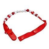 KLUMA　乳首チェーン　赤ちゃん　ベビー　おしゃぶりホルダー 　グリップ　可愛い　ベビーチェーン　無毒　安全　落下防止　紛失防止