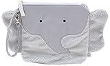 Nikiani My First Buddies Snack Bag - Pebbles Gray Elephant by Nikiani Inc