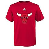 シカゴ・ブルズNBA Youth PrimaryロゴTシャツレッド レッド