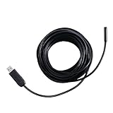 Dpower 10mm USB接続エンドスコープ（内視鏡）防水IP67 6LEDライト PC対応 レンズ角度：67度 (7M)
