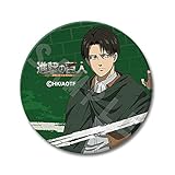 シンクイノベーション 進撃の巨人 The Final Season レザーバッジ デザインB [リヴァイ] SYNC-ATKRE-B