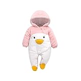 (ビメイゴー) Bmeigo ロンパース ベビー カバーオール ベビースーツ ボディスーツ フード付き ふわふわ 春秋冬 防寒着 子供服 キッズ 女の子 男の子 満月 出産祝い -10G15
