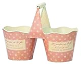 丸和貿易 ジャルダンフレーズ ウェーブ2P (L) ピンクドット