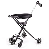 シンプル軽量5つホイール子供乳母車ベビーカー折りたたみアルミanti-rolloverベビーキャリア ブラック