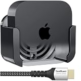 TotalMount(トータルマウント) Apple TV用 – すべてのApple TVに対応 (プレミアムブラックとグレーのマウントとケーブル)。