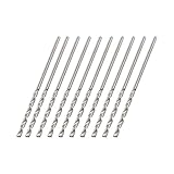 HSSストレートシャンク1ミリメートルツイストヘッド40ミリメートルロングドリルビット10PCS