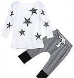 nico+(ニコプラス) Tシャツ パンツ ２点セット 長袖 長ズボン 星柄 90cm