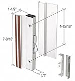 CRL Aluminum Standard Profile Hook-Style Surface Mount Handle C1000 [並行輸入品]