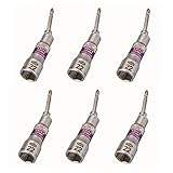 TONE(トネ) 首振り電ドルソケット 差替式ユニバーサルビットソケット 22mm 2BNU-22-6S (2BNU-22×6個セット)