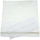 村信 裏ガーゼ 無地 バスタオルセット サックス ST34 日本製