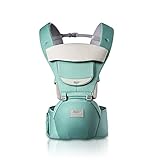 SONARIN 3 in 1オールシーズン通気性Hipseatベビーキャリア、人間工学に基づいた、日焼け止め、多機能、持ち運びが簡単で簡単なママ、あなたの子供の成長に適応、100％保証と無料配達、理想