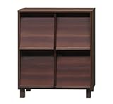 doi ディスプレイキャビネット フォーゼ(幅80cm) ブラウン色 119147