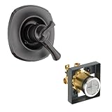 デルタDelta kvodad-t17092-rb Addisonバルブのみキットpressure-balance dual-functionカートリッジ、ベネチアンブロンズベネチアンブロンズ