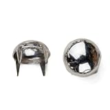 1003 Pearl Nailhead Size 30 Solid Brass Nickel Finish 400 pieces per pack [並行輸入品]