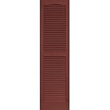 Vantage 0114051027 14X51 Louver Arch Shutter/Pair 027, Cambridge Red [並行輸入品]