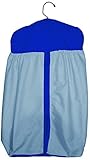 Baby Doll Reversible Diaper Stacker, Light Blue/Royal Blue