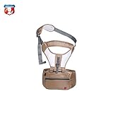 Kangaroobaby®多機能 ヒップシートキャリア ヒップシート ベビーキャリア 四色の Hipseat (Brown B)