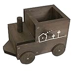 ミニプランターファースト 24cm × 14cm × 14cm ダークブラウン