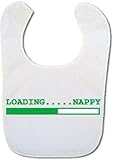 'Loading Nappy' Baby bib by Bibble Dribble