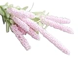 Outflower 5個 プロヴァンスミニチュアフラワー の 手芸 ハンド 造花 って プレゼントホーム結婚式の 飾る ラベンダー(ライトピンク)