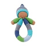 Pixie Ring Rattle - Blue [並行輸入品]