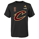 Kyrie Irving Cleveland Cavaliers # 2 Youth 2016 NBA Finals Player Tシャツ Youth Small 8 ブラック