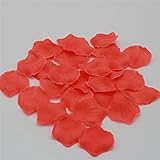 1000 Coral Rose Petals Artificial Flower Petals For Wedding Party Aisle Decor [並行輸入品]
