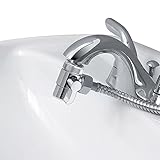 weirun真鍮製切替弁キッチンやバスルームシンク蛇口の交換用パーツm22 X m24コネクターforハンドヘルドビデハンドスプレー、ポリッシュクローム