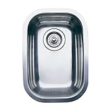 Blanco 511-958 Wave Plus Single Bowl Undermount Kitchen Sink, Satin Polished Finish [並行輸入品]