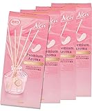 【まとめ買い】お部屋の消臭力 プレミアムアロマ スティック 部屋用 アーバンロマンス 本体 50ml×4個セット