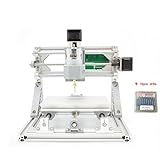 DIY 2-in-1 CNCルーターキット 16x10x4.5cm + 5500mWレーザー CNC1610 ミニフライス盤 USBデスクトップ彫刻機、木材、木工用 マーキングマシン - DIY 2-