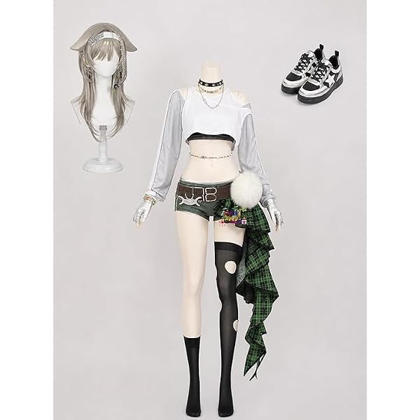 Amazon.co.jp: GGcosplay 勝利の女神 ニケ プリカ T.T.STAR コスプレ