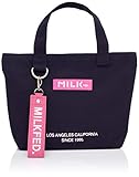 [ミルクフェド] バーアンドアンダー ロゴランチトート BAR AND UNDER LOGO LUNCH TOTE 103201053015 ネイビー