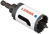 LENOX Tools Bi-Metal Speed Slot Arbored Hole Saw with T3 Technology 1-3/8 [並行輸入品]