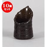 10個セット 卓上小物 木の葉剣山付一輪差 [6.5 x 10cm] 料亭 旅館 和食器 飲食店 業務用