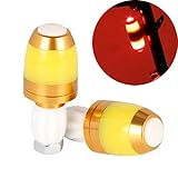 自転車テールライトハンドルバーエンド 3段LEDライト -Topmate ヘルメット、バックパック サイクルライト 磁石セーフティライト 高輝度 IP65防水防塵 夜道安全 リフレクター 赤いライト 