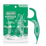 G-U-M - Professional Clean Flossers, Mint - 90 ea by GUM [並行輸入品]