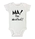 Onesie " Ma 。The Meatloaf」かわいいイタリアベビーデザインRB Clothing Co カラー: ホワイト