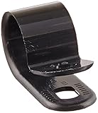 Heavy Duty Nylon Cable Clamp, 0.5" Diameter, 0.472" Width, Black [並行輸入品]