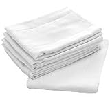 Birdseye 赤ちゃん用布 白 布おむつ 27 x 27インチ 100 %綿 長持ち US サイズ: 12-pack カラー: ホワイト