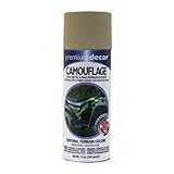 General Paint & Manufacturing PDS-180 Premium Decor Camouflage Enamel Spray Paint with 360-Degree Sp