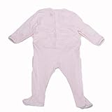 (プチバトー) PETIT BATEAU BEBE(ベビー) ペイントボーダー後ろ開き足つきロンパース 35354 09 ECUME/DOLL 24M [並行輸入品]
